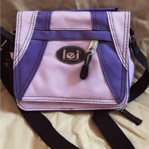 lei Lilac and Purple Crossbody Bag